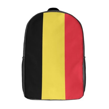 Belgian Flag Vintage Backpack