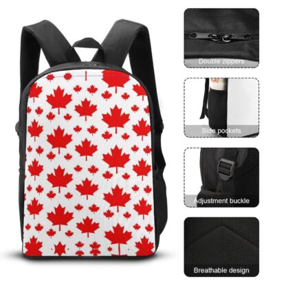 Canada Flag Backpack - Image 4