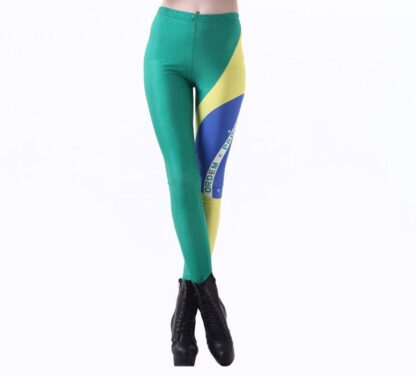 Brazil Flag Women's Leggings - Image 3