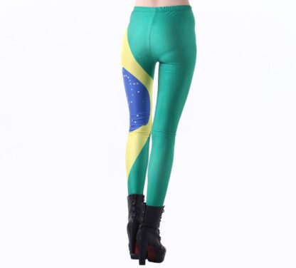 Brazil Flag Women's Leggings - Image 4