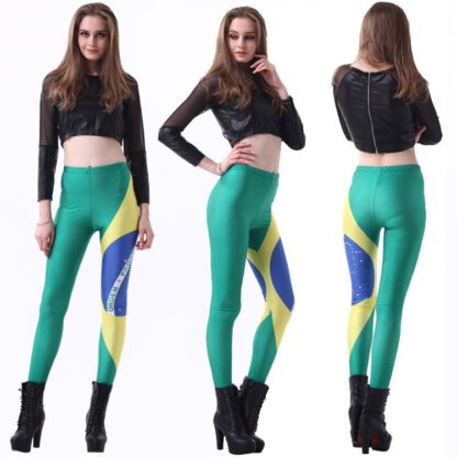 Brazil Flag Women's Leggings