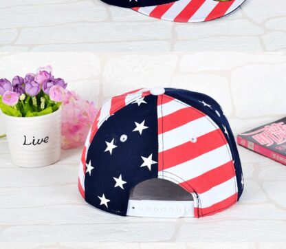 USA Flag Baseball Hats - Image 3