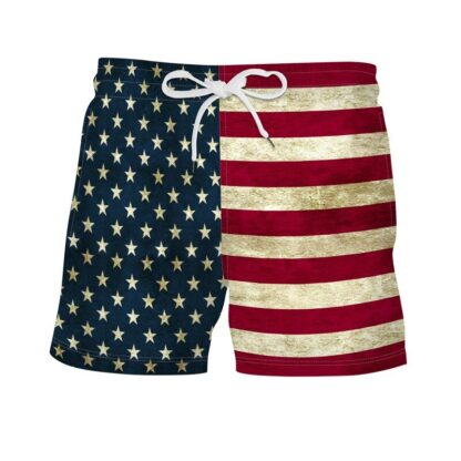 USA Flag Sports Shorts - Image 6