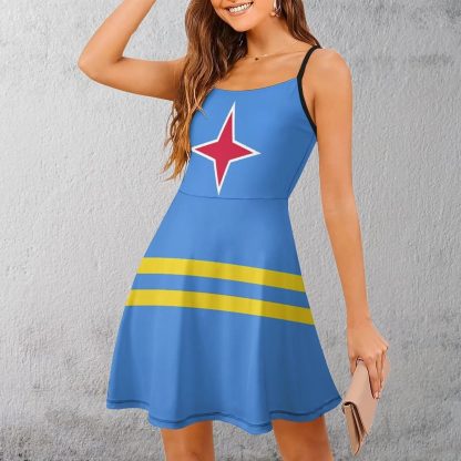 Aruba Flag Humor Dress
