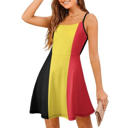 Stylish Belgian Flag Dress