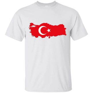 Turkey Flag Outline Shirt
