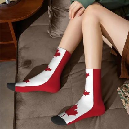 Canada Flag Socks for Men and Women - Image 7