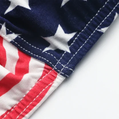 American Flag Thongs for Men - Image 4